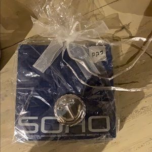 Mariposa Anchor Napkin Weight & Soho Napkins